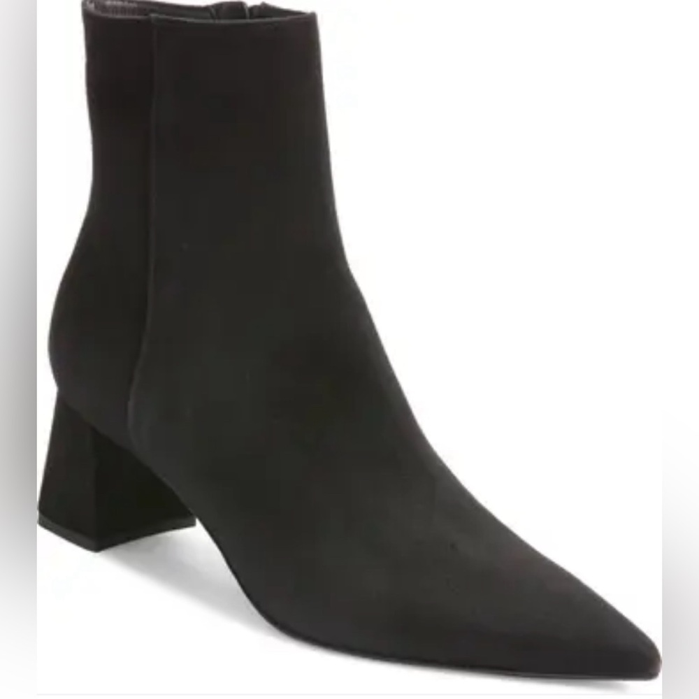 Agl Mimma Pointed Toe Block Heel Bootie - image 1